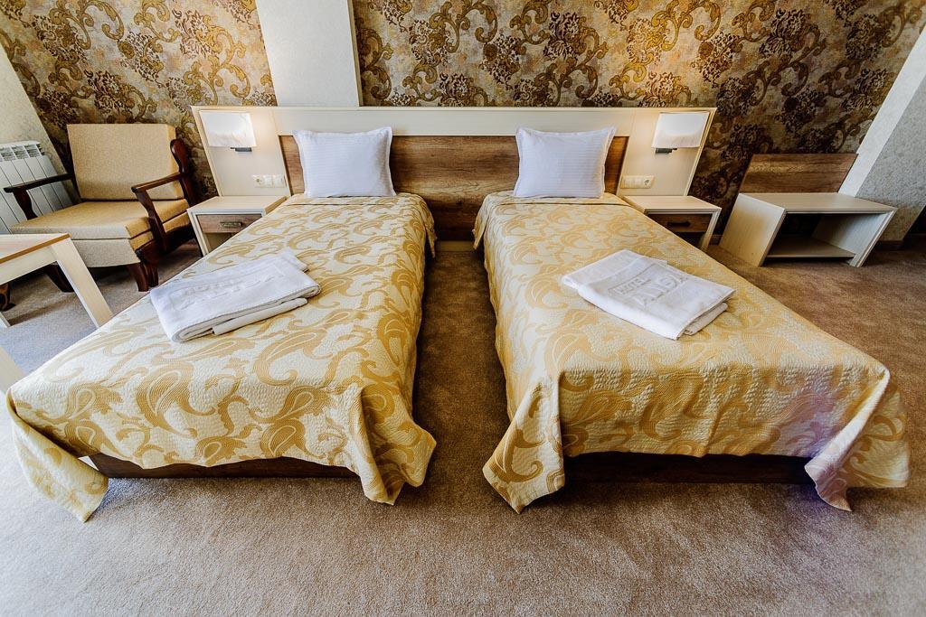 Hotel Alisa Pavel Banya Bagian luar foto